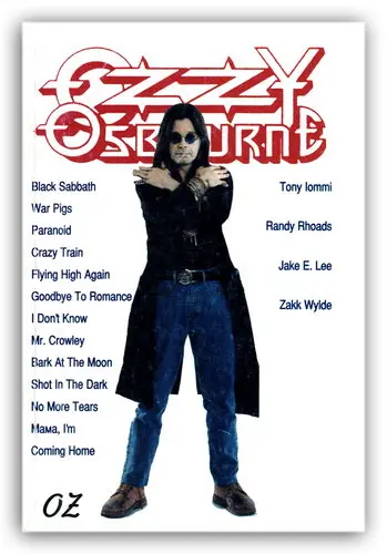 Ozzy Osbourne - The Best Of Ozzy Osbourne. Песенный сборник из репертуара Оззи Осборна (Гитарный институт на дому, OZ)