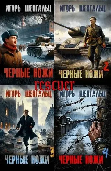 Игорь Шенгальц - Цикл «Черные ножи» [5 книг]